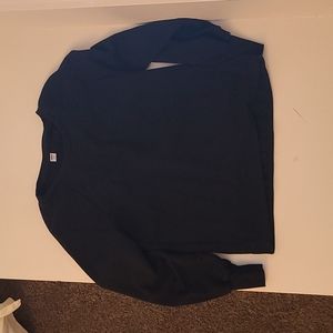 Old Navy Black Crewneck